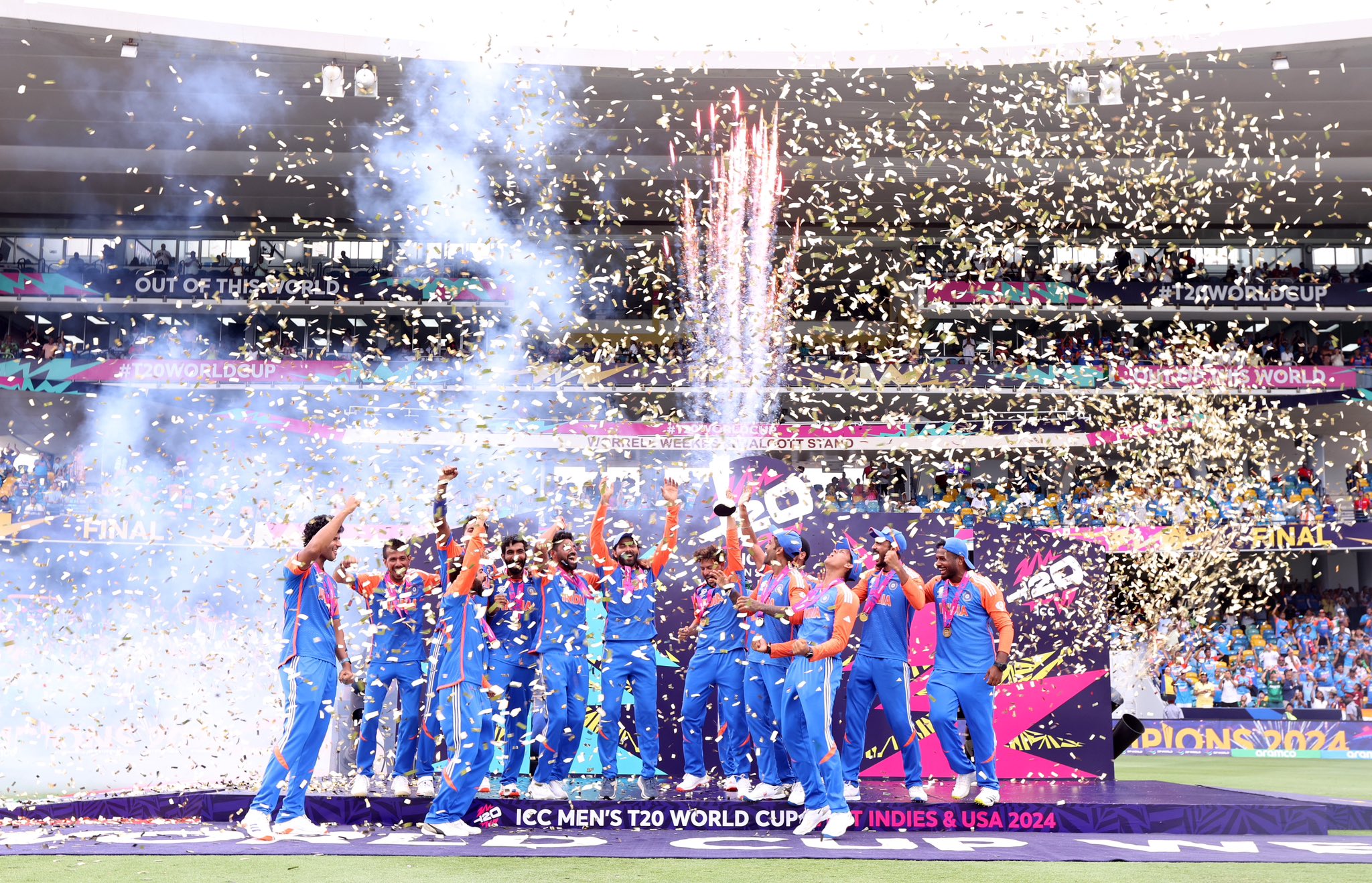 India Lift The WorldCup