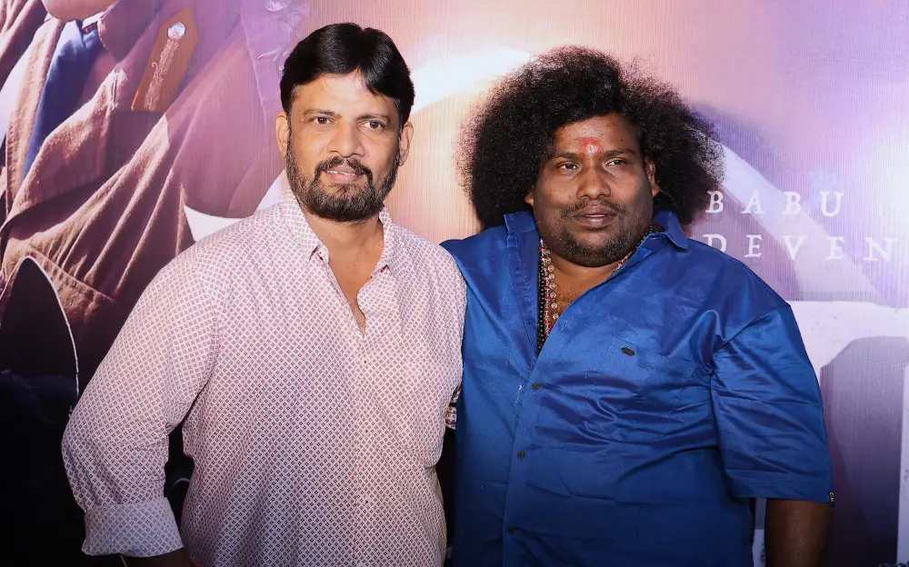 Yogi Babu and Chimbu deven